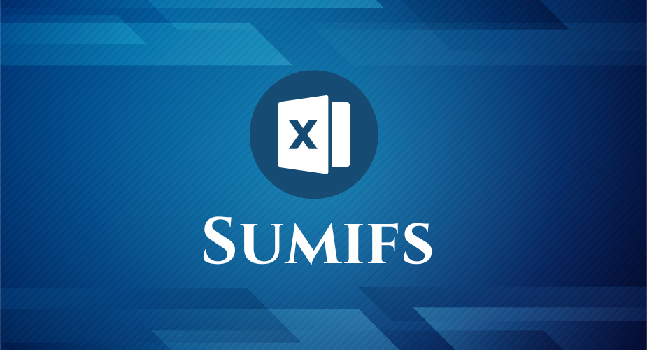 Sumifs Function